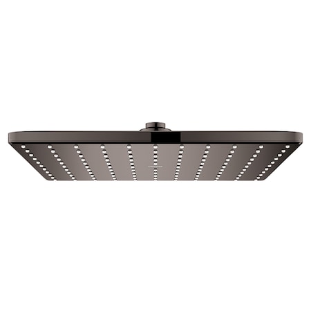 Grohe 310 Mono Shower Head, 12-in. - 1 Spray, 1.75 Gpm, Gray 26570A00